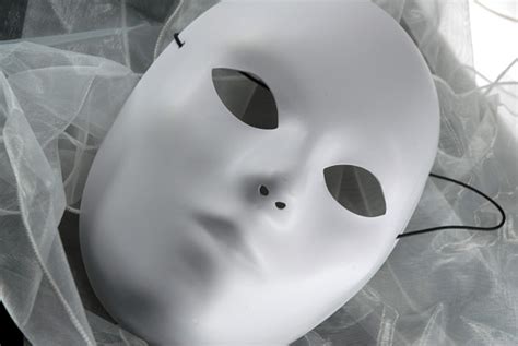 Blank White Masks Adult 8 12 Inch Full Mask Primed