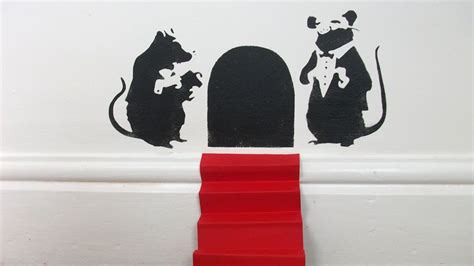 Banksy Rats Stencilling Ideal Stencils Youtube