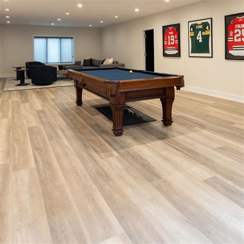 Luxury Vinyl Flooring In Basement Lewis Floor And Home