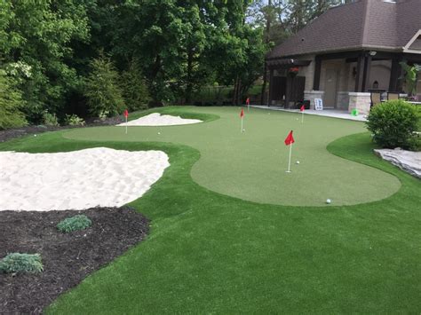 If you want a putting green, you'll need a place to put it. Custom Putting Greens — Rymar Grass