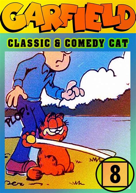 Classic Garfield Comedy Collection 8 Comic Strips Garfield Cartoon