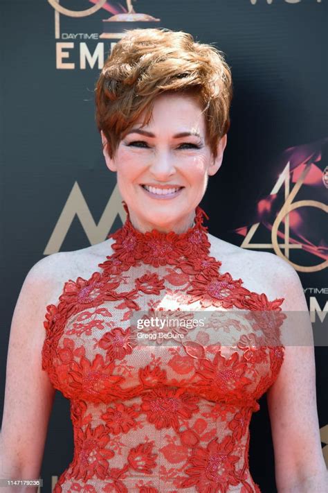 Carolyn Hennesy Attends The 46th Annual Daytime Emmy Awards At News