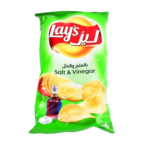 Lays Salt And Vinegar Potato Chips 170g