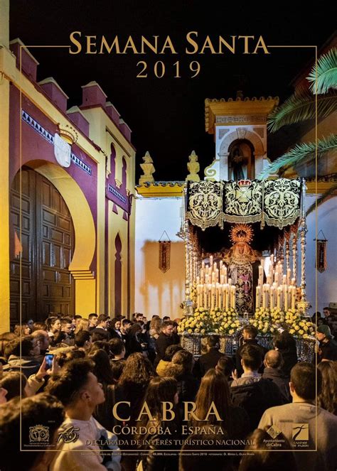 Cartel De La Semana Santa 2019 De Cabra Córdoba