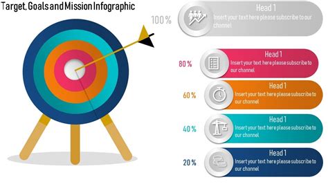 16 Target Goal Or Mission Infographic Using Powerpoint تصميم شكل
