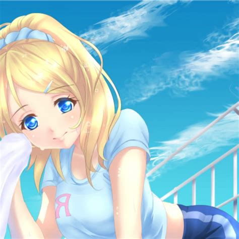 1366x768px 720p Free Download Sweat Fence Pretty Blond Bonito Towel Sweet Nice Anime