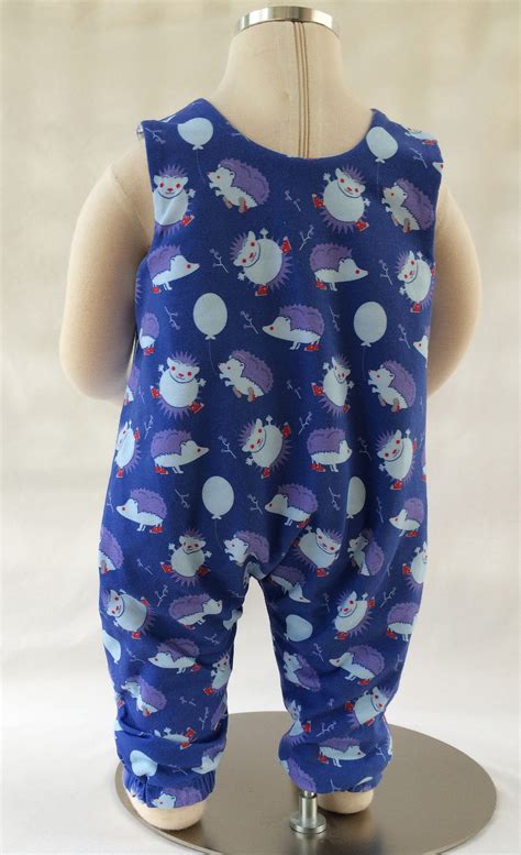 Reversible Baby Romper Sewing Pattern Kindy Knit Romper Knit Fabric Ro