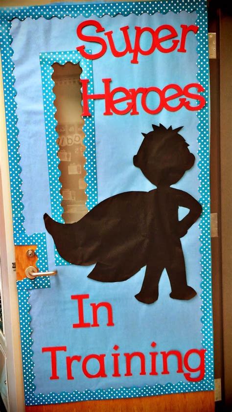 Queen Of The First Grade Jungle Superhero Classroom Door And A BIG