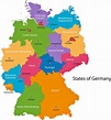 Germany Map of Regions and Provinces - OrangeSmile.com