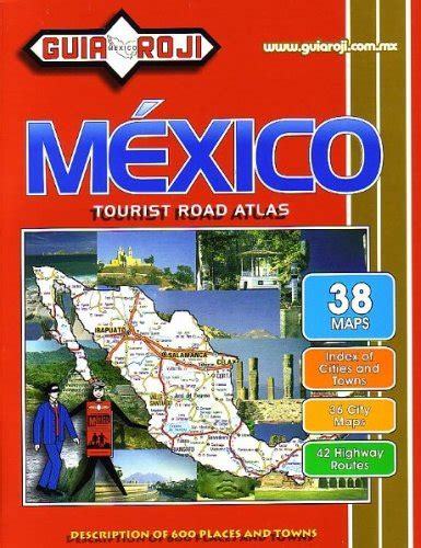 Guia Roji Mexico Tourist Road Atlas Desconocido Amazones Libros