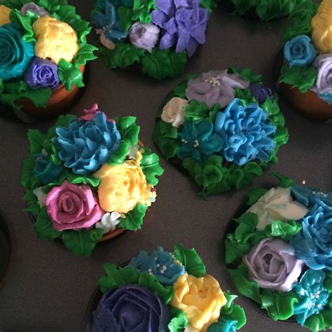 Mothers Day Cupcakes Flower Pots Cupcake Flower Pots Mothers Day
