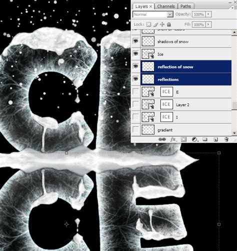 How To Create An Ice Text Effect With Photoshop
