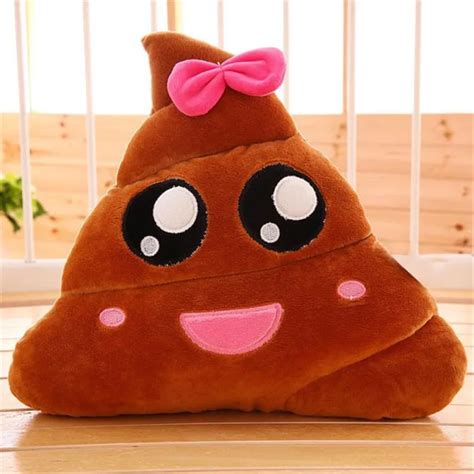 Amusing Emoji Emoticon Cushion Lovely Cute Poo Shape Pillow Doll Toy Throw Cushion T 619and In