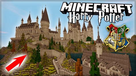 O Castelo De Hogwarts Minecraft Hogwarts 3 Youtube