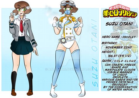 BNHA OC Suzu Otani By Artstarmi On DeviantArt My Hero Academia Hero