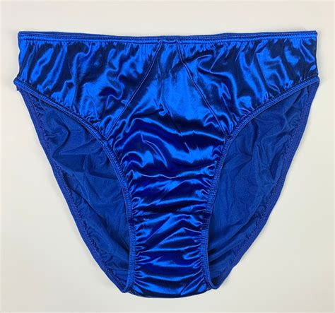 classic satin panty royal blue lexington intimates