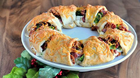 Holiday Crescent Wreath Appetizer Recipe Dollar General Easy Meals
