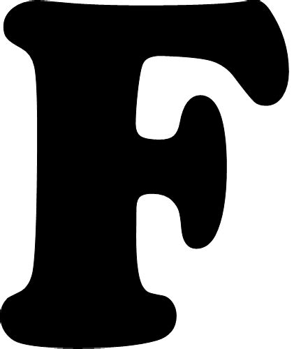 Molde De Letras Para Imprimir F