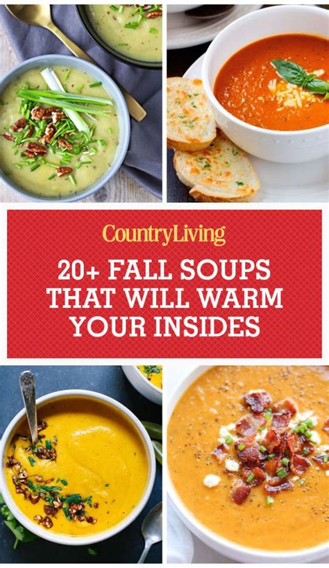 30 Best Fall Soup Recipes Easy Autumn Soup Ideas