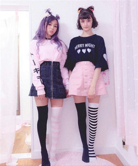 Instagram Naomeoww Tags Pastel Cute Pink Black Kawaii Girl Aesthetic Kawaii Clothes