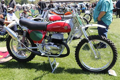 Oldmotodude 1973 Bultaco Pursang Model 103 On Display At The 2019
