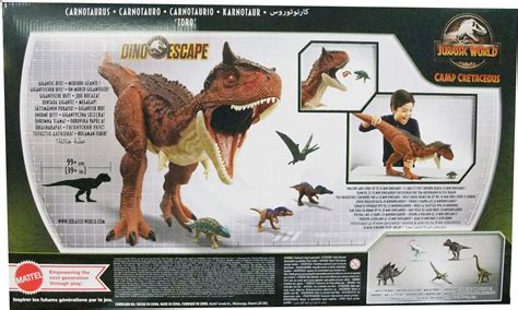 Jurassic World Camp Cretaceous Mattel Super Colossal Carnotaurus Toro