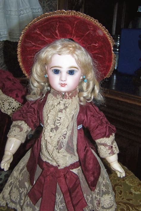 Antique French Doll Dress Original Couturier Outfit Circa 1885 From