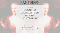 Countess Charlotte of Hanau-Lichtenberg Biography - Hereditary Princess ...