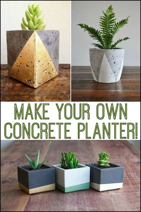 How to make your own concrete planter | The Owner-Builder Network