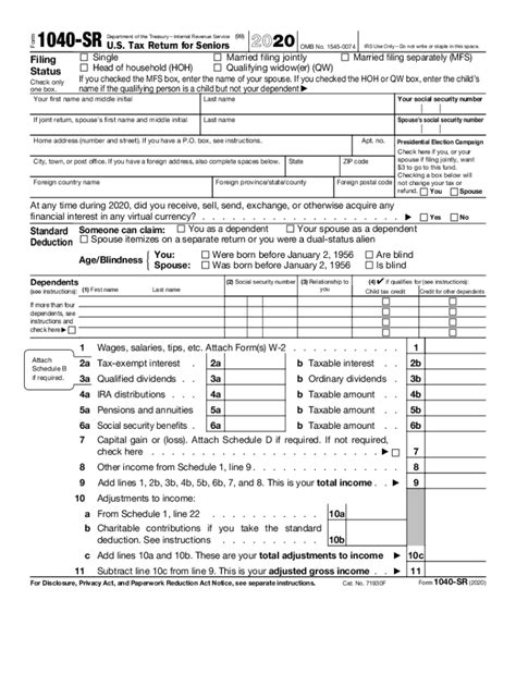 Irs 1040 Form 2020 Printable Illinois 1040 Tax Form 2019 1040 Form