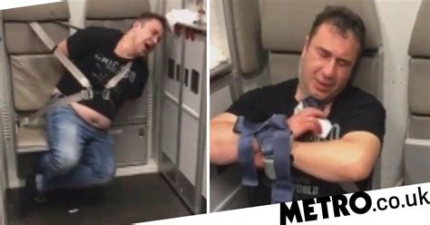 Doctor Tied To Seats By Cabin Crew After Trying To Open Door At 33