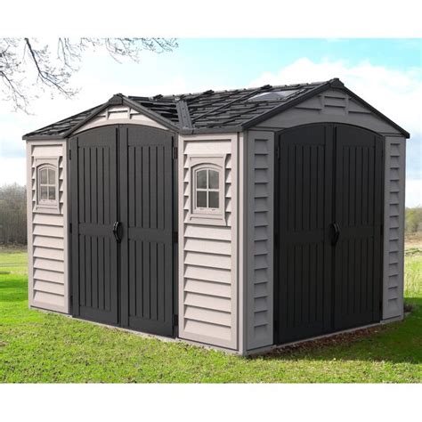 Duramax Apex Pro 10 Ft 5 In W X 8 Ft D Plastic Storage Shed