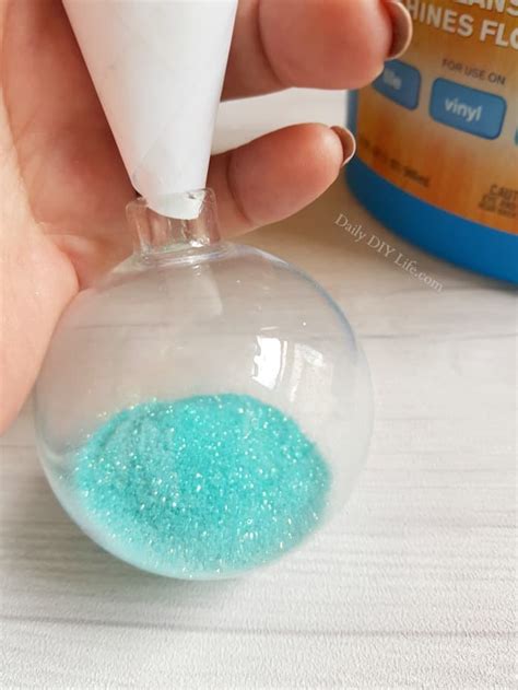 Diy Glitter Ornaments For Christmas And The Holidays
