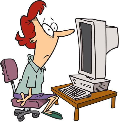 Person Using Computer Clipart Free Download On Clipartmag