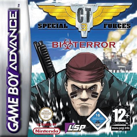 Ct Special Forces Bioterror Nintendo Game Boy Advance