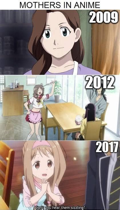 Evolution Of Anime Moms Animemangawebtoonjpopkpop Amino