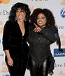 BEVERLY HILLS, CA - Chaka Khan and Miki Howard arrive at the Clive ...