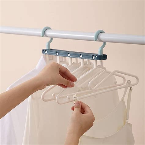 Mitsico 5 In 1 Hangers For Wardrobe Multipurpose Cloth Hanger Magic