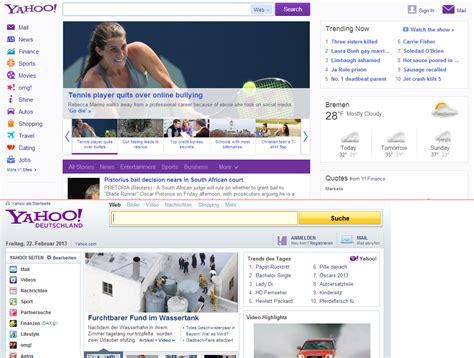 Yahoocom Marissa Mayers New Homepage Business Insider