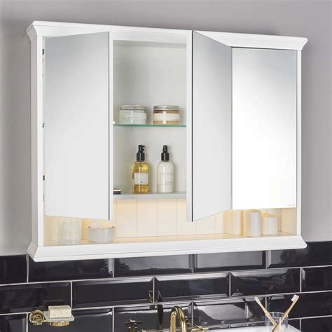 Mirrored Bathroom Cabinets
