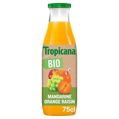 Tropicana Tropicana Bio Mandarine Orange Raisin Monoprixfr