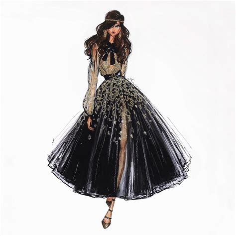 Elie Saab Couture Fashion Illustration Dresses Fashion Illustration