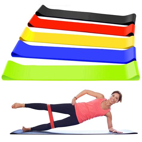 Affordable Shipping Mini Loop Resistance Bands Latex Exercise Home Gym Yoga Sport Butt Fitness