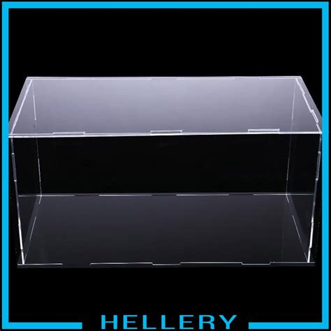 Hellery Acrylic Display Cases Collectibles Diecast Cars Model