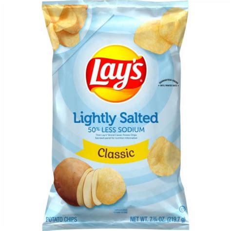 Lays® Lightly Salted Classic Potato Chips 775 Oz Kroger