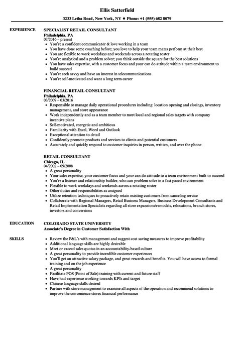 It consultants provide expertise for organizations in need of technological solutions, such as data networks and software platforms. Sales Consultant Resume Sample | The Document Template