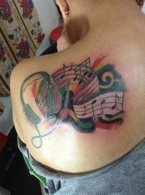 Rastafari Music Tattoos Body Art Fish Tattoos