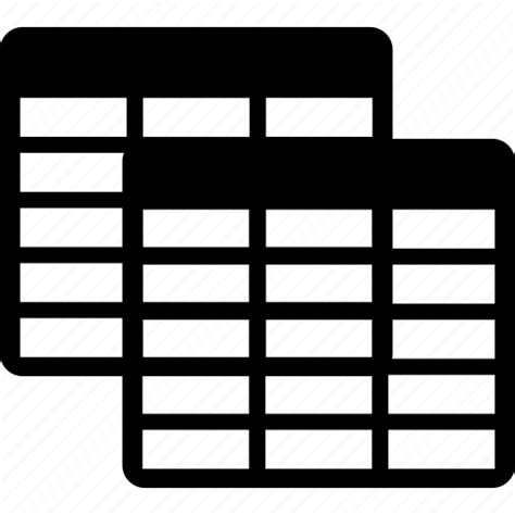 Database Table Icon Png