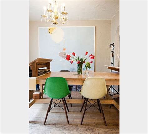 Sign up to our newsletter be the first to know about upcoming sales promotions and invitations to events. Modernica Shell Chairs | Farm style dining table ...