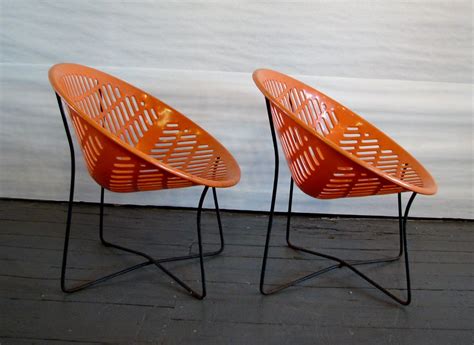 Browse through various round patio chair and find pieces that suit your needs at a great value. Solair Round Orange Chairs Specializing in Mid Century ...